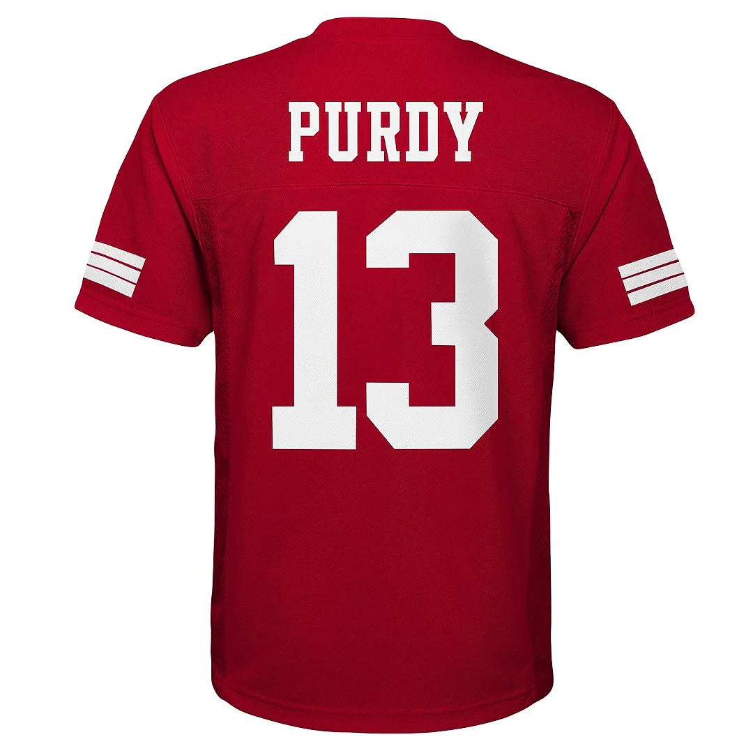 Zennovawear Brock Purdy San Francisco 49ers Preschool Replica Player Jersey - Scarlet