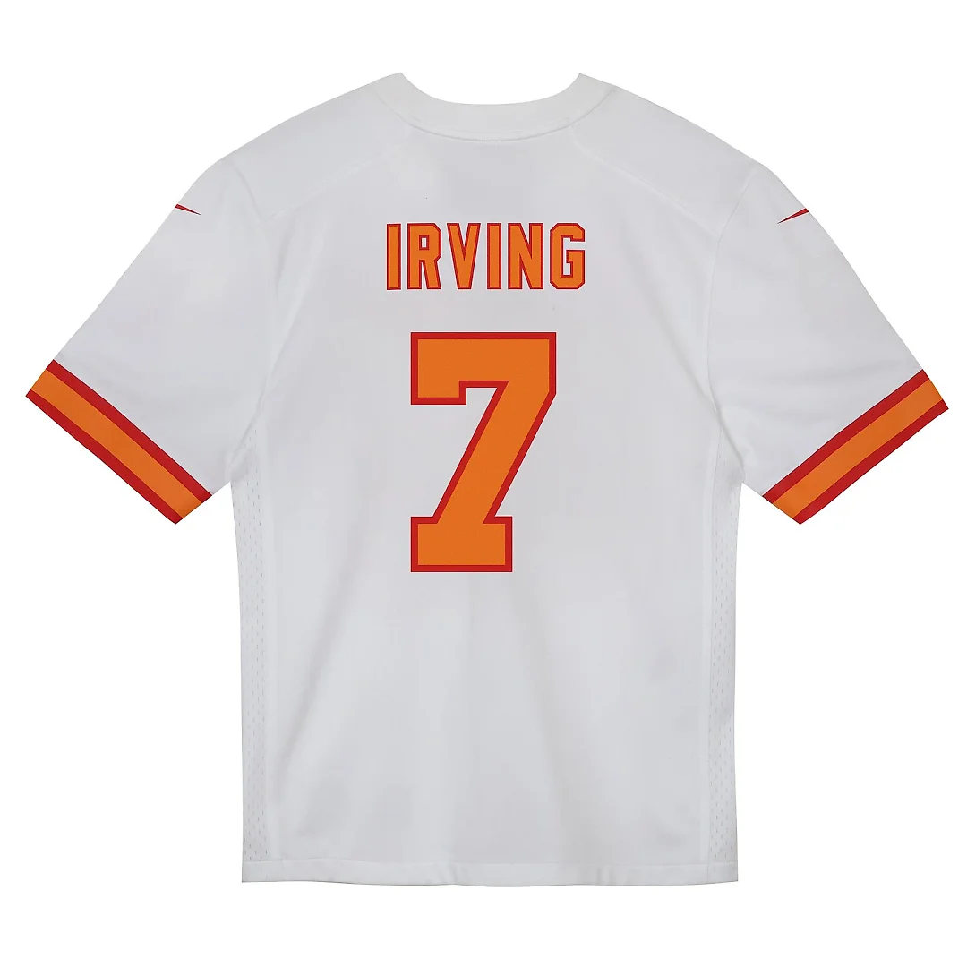 Zennovawear Bucky Irving '76 Tampa Bay Buccaneers Preschool Game Jersey - White