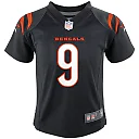 Zennovawear Preschool Cincinnati Bengals Joe Burrow Black Game Jersey