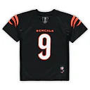 Zennovawear Preschool Cincinnati Bengals Joe Burrow Black Player Jersey