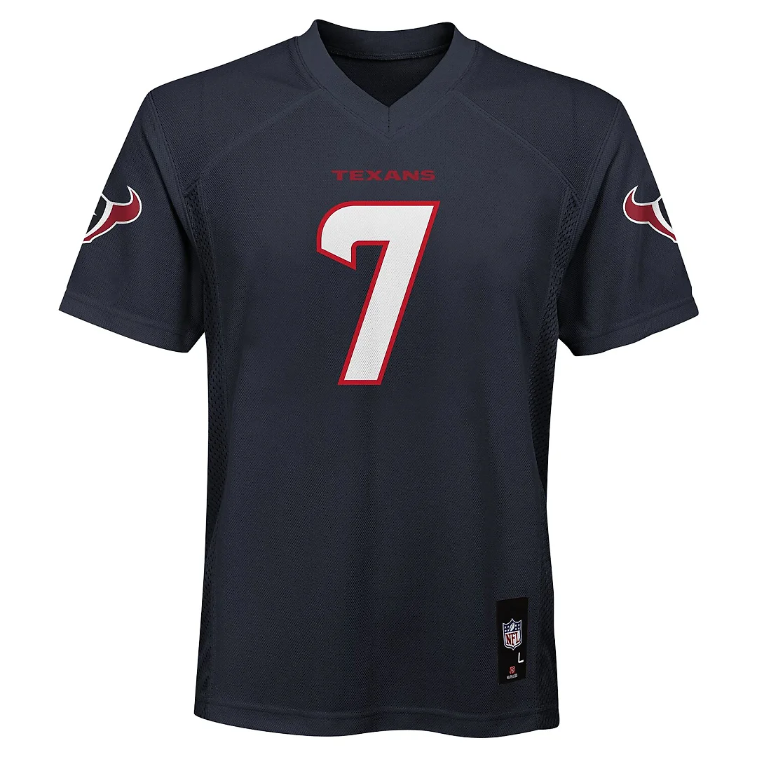 Zennovawear C.J. Stroud Houston Texans Preschool Replica Player Jersey - Navy