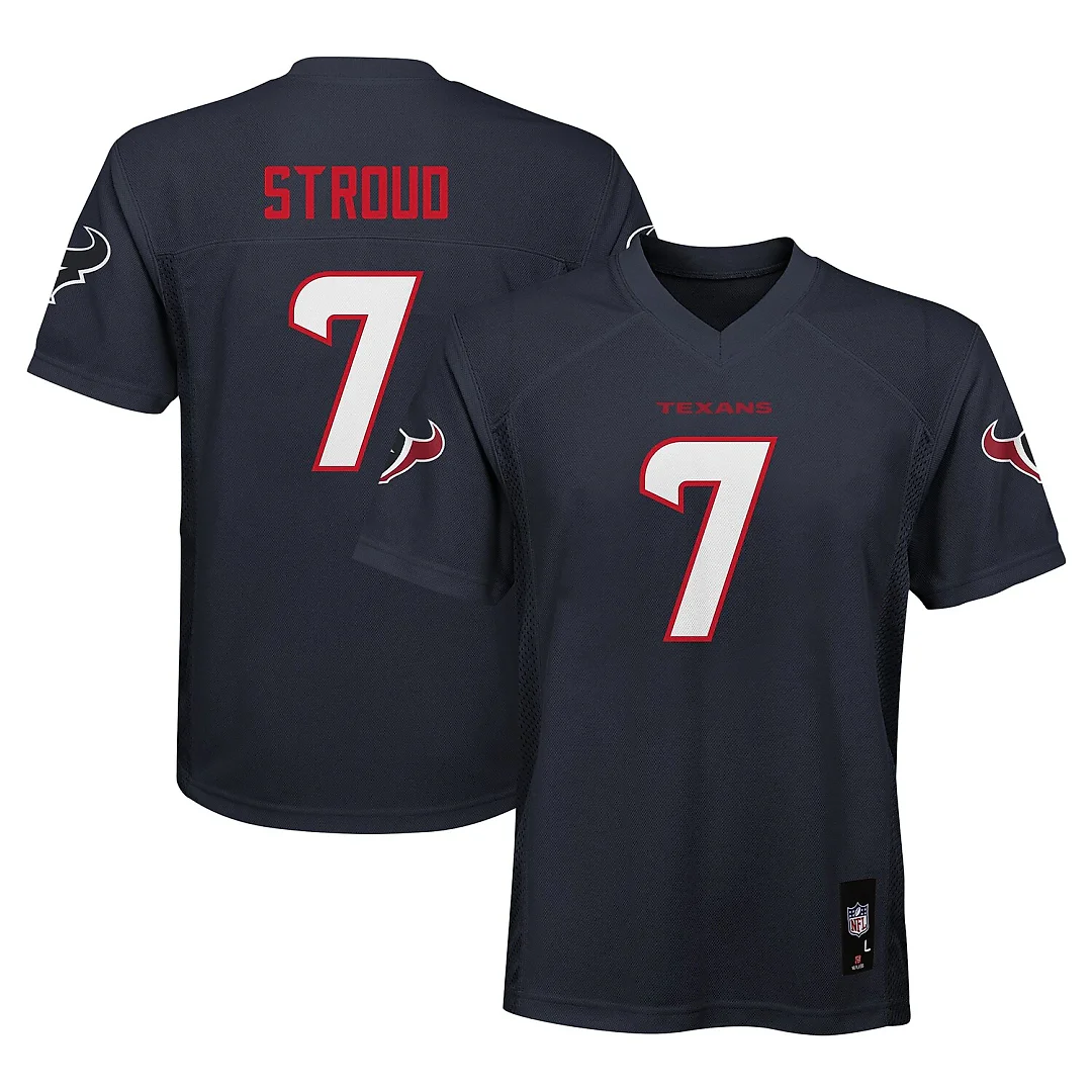 Zennovawear C.J. Stroud Houston Texans Preschool Replica Player Jersey - Navy