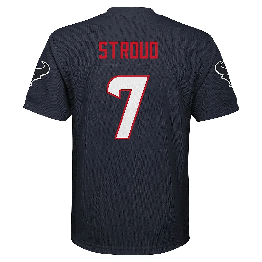 Zennovawear C.J. Stroud Houston Texans Preschool Replica Player Jersey - Navy