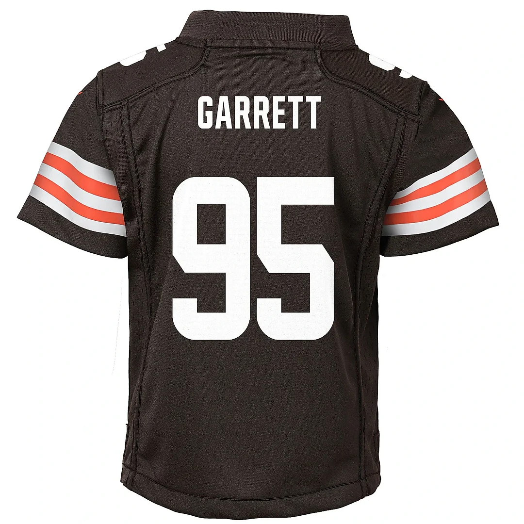 Zennovawear Preschool Cleveland Browns Myles Garrett Brown Player Game Jersey