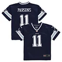 Zennovawear Preschool Dallas Cowboys Micah Parsons Navy Game Jersey