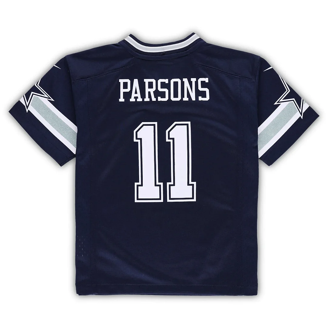 Zennovawear Preschool Dallas Cowboys Micah Parsons Navy Game Jersey