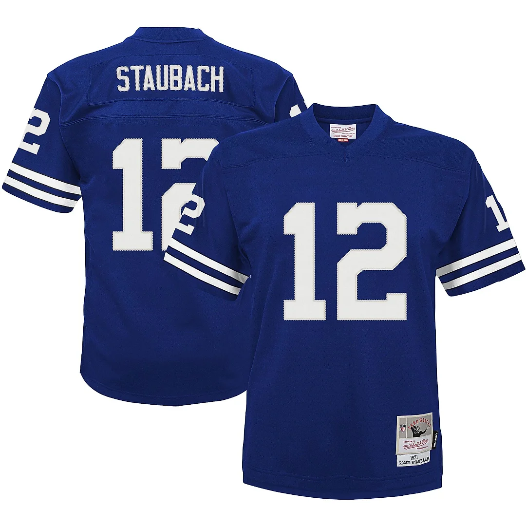 Zennovawear Preschool Dallas Cowboys Roger Staubach Mitchell & Ness Navy 1971 Retired Player Legacy Jersey