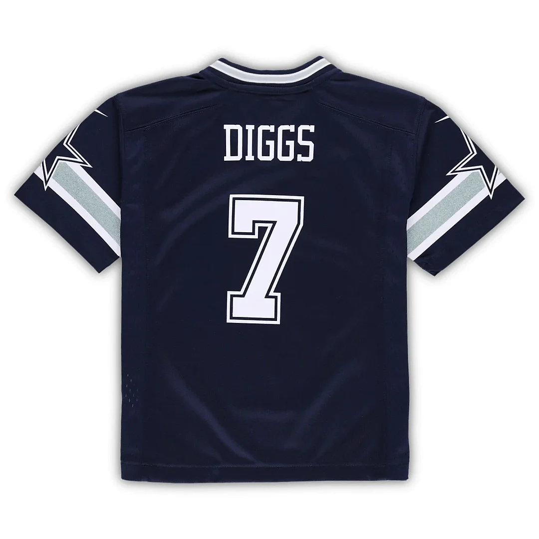 Zennovawear Preschool Dallas Cowboys Trevon Diggs Navy Game Jersey