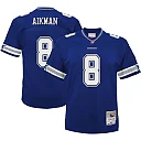 Zennovawear Preschool Dallas Cowboys Troy Aikman Mitchell & Ness Navy 1996 Retired Player Legacy Jersey