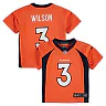 Zennovawear Preschool Denver Broncos Russell Wilson Orange Game Jersey