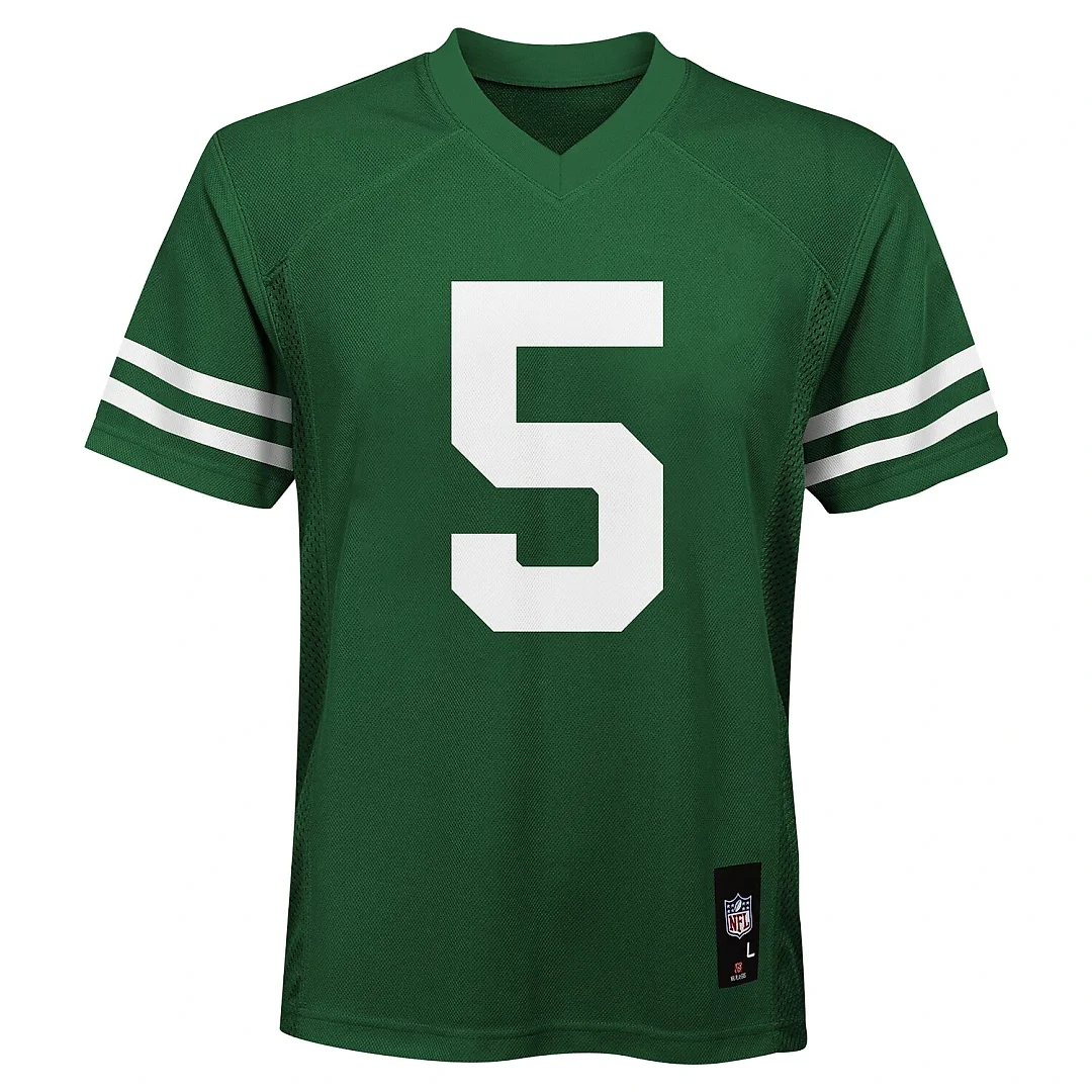 Zennovawear Garrett Wilson New York Jets Preschool Replica Player Jersey - Legend Green