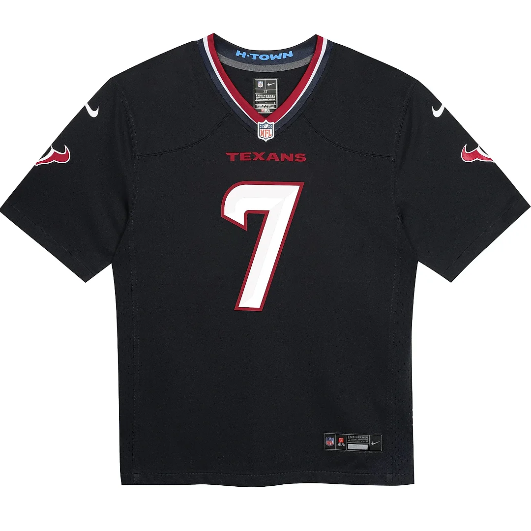 Zennovawear Preschool Houston Texans C.J. Stroud Navy Game Jersey