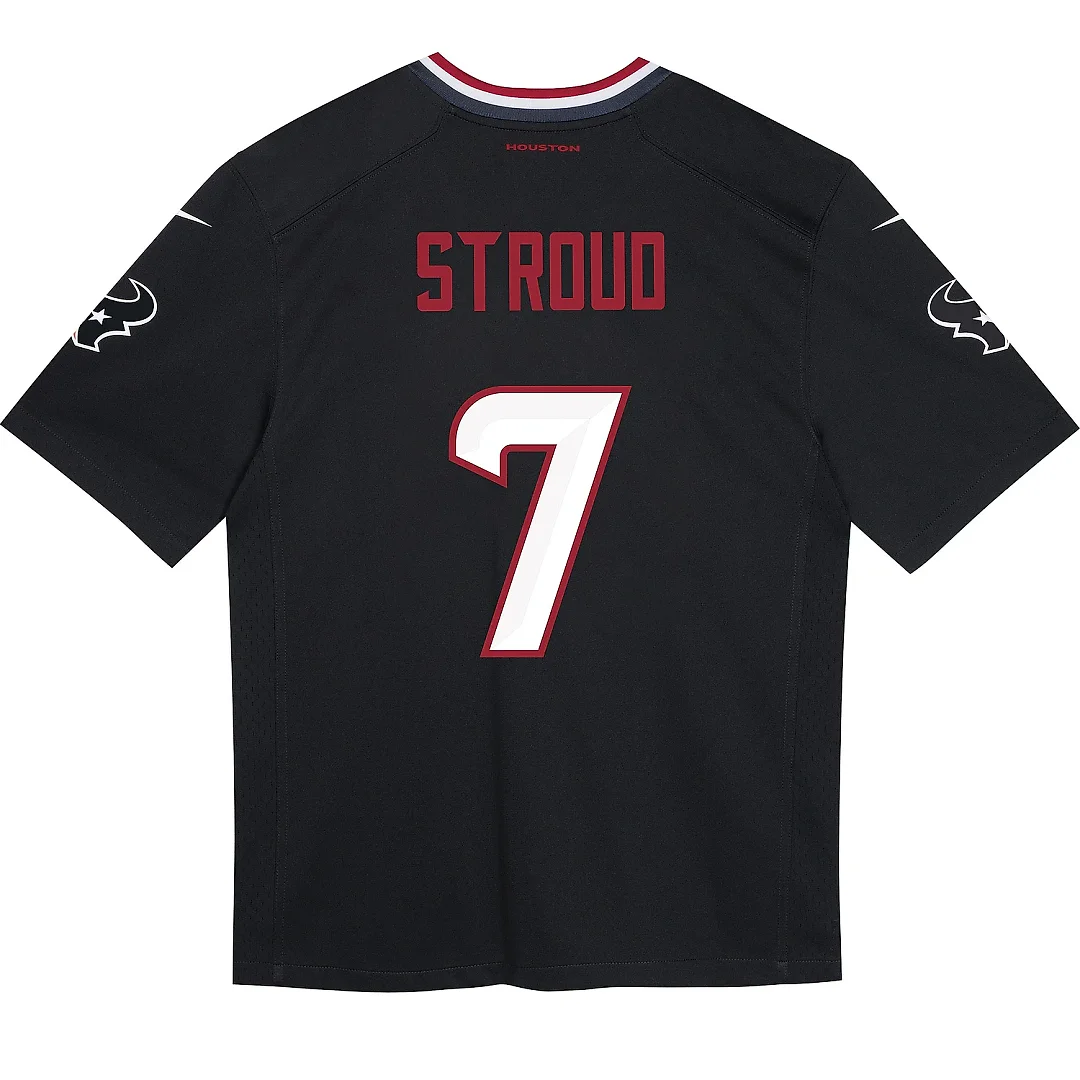 Zennovawear Preschool Houston Texans C.J. Stroud Navy Game Jersey