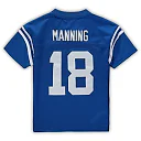 Zennovawear Preschool Indianapolis Colts Peyton Manning Mitchell & Ness Royal Retired Legacy Jersey
