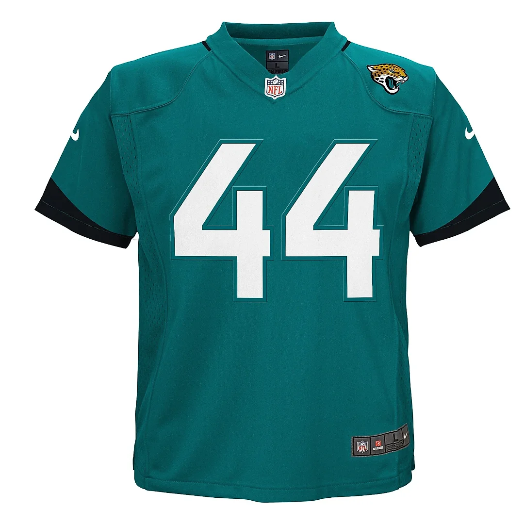 Zennovawear Preschool Jacksonville Jaguars Travon Walker Teal Game Jersey