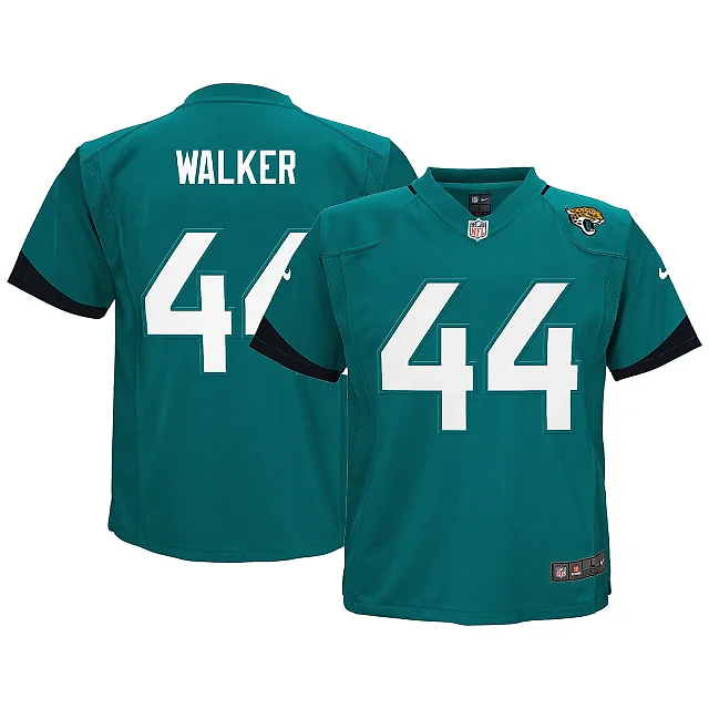 Zennovawear Preschool Jacksonville Jaguars Travon Walker Teal Game Jersey