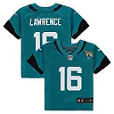 Zennovawear Preschool Jacksonville Jaguars Trevor Lawrence Teal Game Jersey