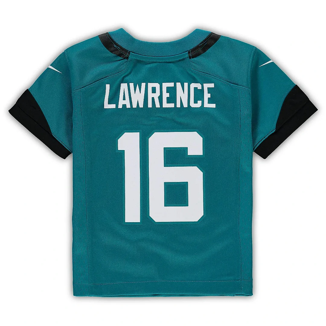 Zennovawear Preschool Jacksonville Jaguars Trevor Lawrence Teal Game Jersey