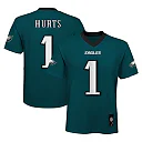 Zennovawear Jalen Hurts Philadelphia Eagles Preschool Replica Player Jersey - Midnight Green
