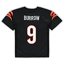Zennovawear Joe Burrow Cincinnati Bengals Preschool Replica Player Jersey - Black