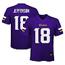 Zennovawear Justin Jefferson Minnesota Vikings Preschool Replica Player Jersey - Purple