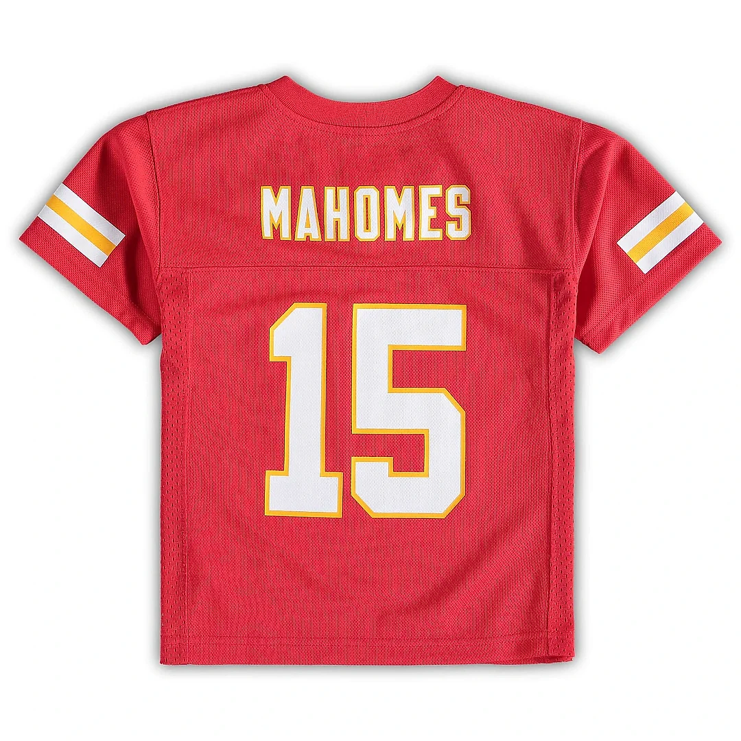 Zennovawear Preschool Kansas City Chiefs Patrick Mahomes Red Player Jersey