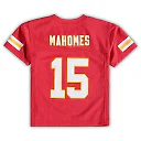 Zennovawear Preschool Kansas City Chiefs Patrick Mahomes Red Player Jersey