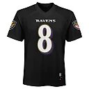 Zennovawear Lamar Jackson Baltimore Ravens Preschool Replica Player Jersey - Black