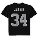 Zennovawear Preschool Las Vegas Raiders Bo Jackson Mitchell & Ness Black 1988 Retired Player Legacy Jersey