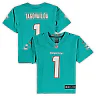 Zennovawear Preschool Miami Dolphins Tua Tagovailoa Aqua Game Jersey