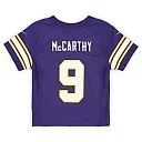 Zennovawear Preschool Minnesota Vikings J.J. McCarthy Purple Classic Player Game Jersey
