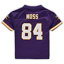 Zennovawear Preschool Minnesota Vikings Randy Moss Mitchell & Ness Purple 1998 Retired Legacy Jersey