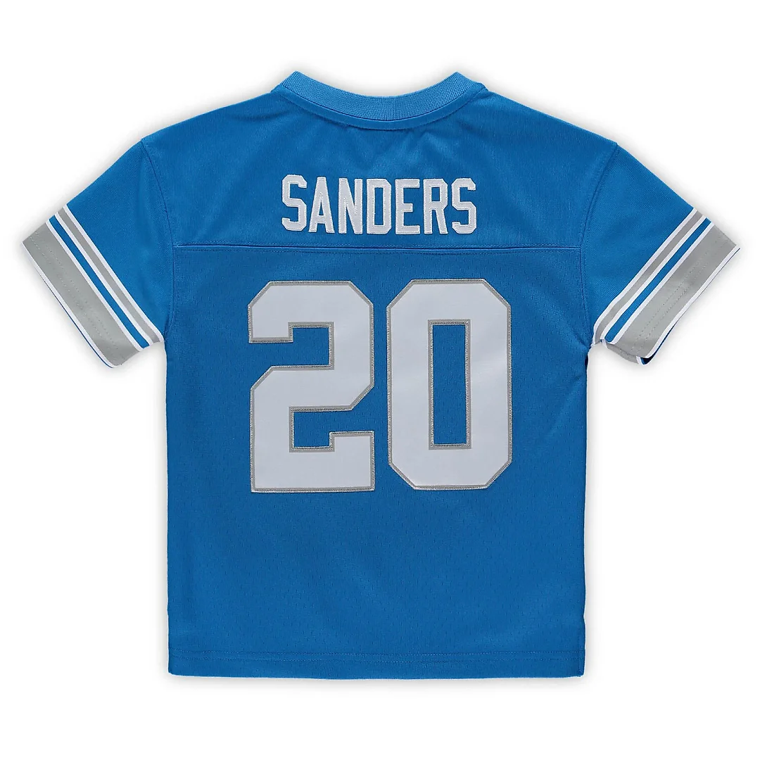 Zennovawear Barry Sanders Detroit Lions Male Preschool 1996 Retired Legacy Jersey - Blue