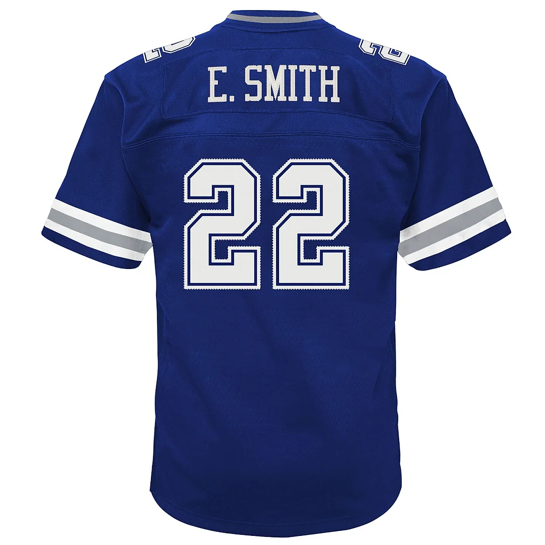 Zennovawear Emmitt Smith Dallas Cowboys Preschool 1996 Retired Player Legacy Jersey - Navy