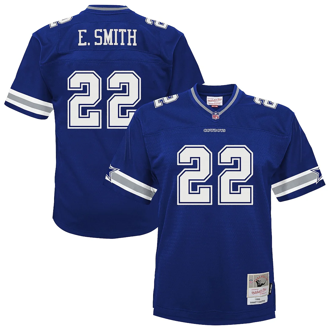 Zennovawear Emmitt Smith Dallas Cowboys Preschool 1996 Retired Player Legacy Jersey - Navy