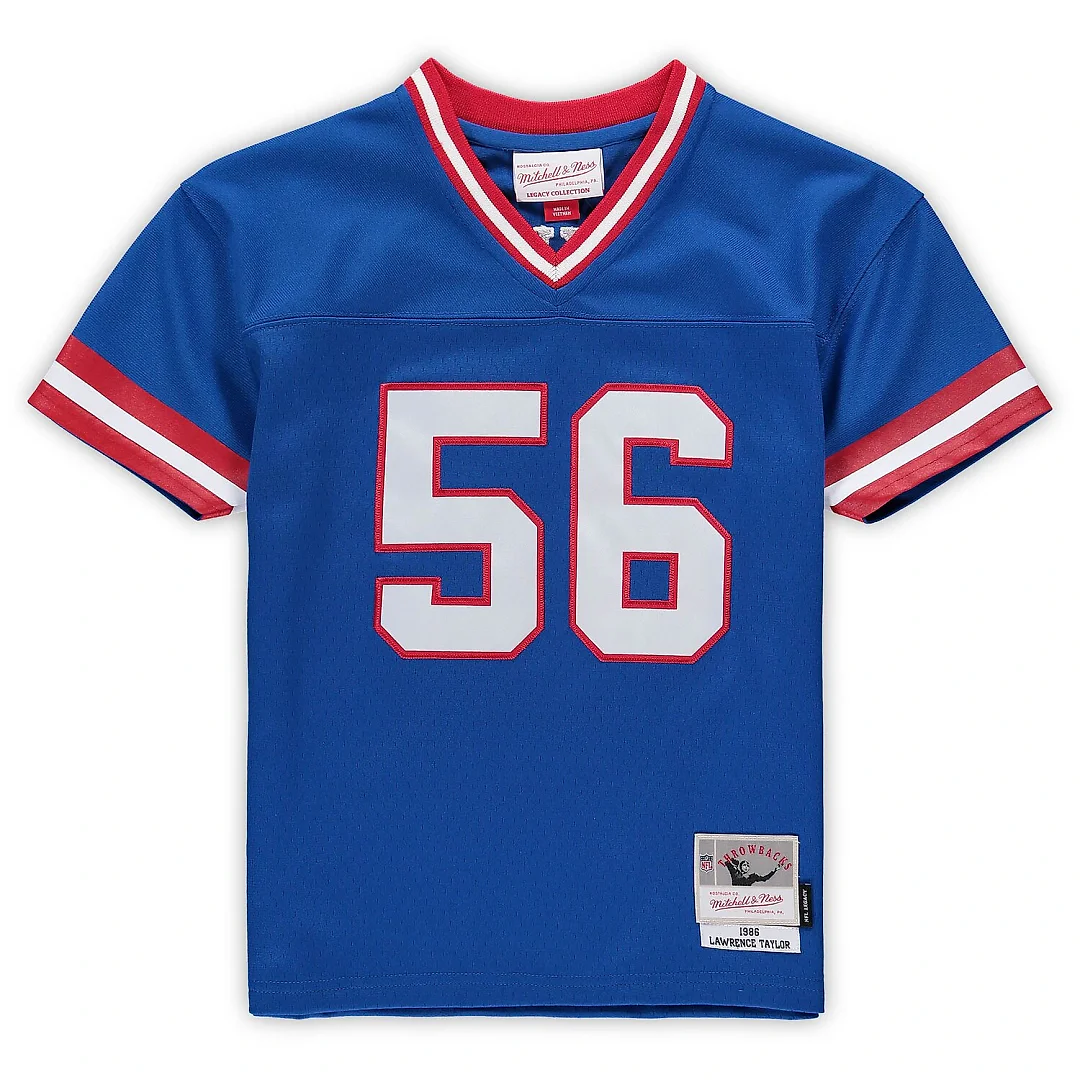 Zennovawear Lawrence Taylor New York Giants Male Preschool Retired Legacy Jersey - Royal