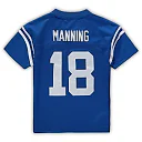 Zennovawear Peyton Manning Indianapolis Colts Male Preschool Retired Legacy Jersey - Royal