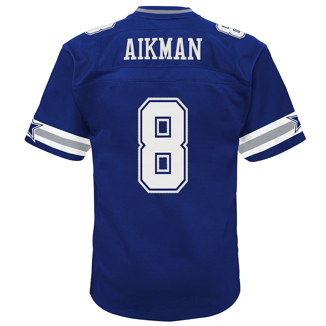 Zennovawear Troy Aikman Dallas Cowboys Preschool 1996 Retired Player Legacy Jersey - Navy