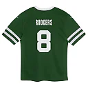 Zennovawear Preschool New York Jets Aaron Rodgers Legacy Green Game Jersey