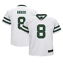 Zennovawear Preschool New York Jets Aaron Rodgers Legacy White Game Jersey