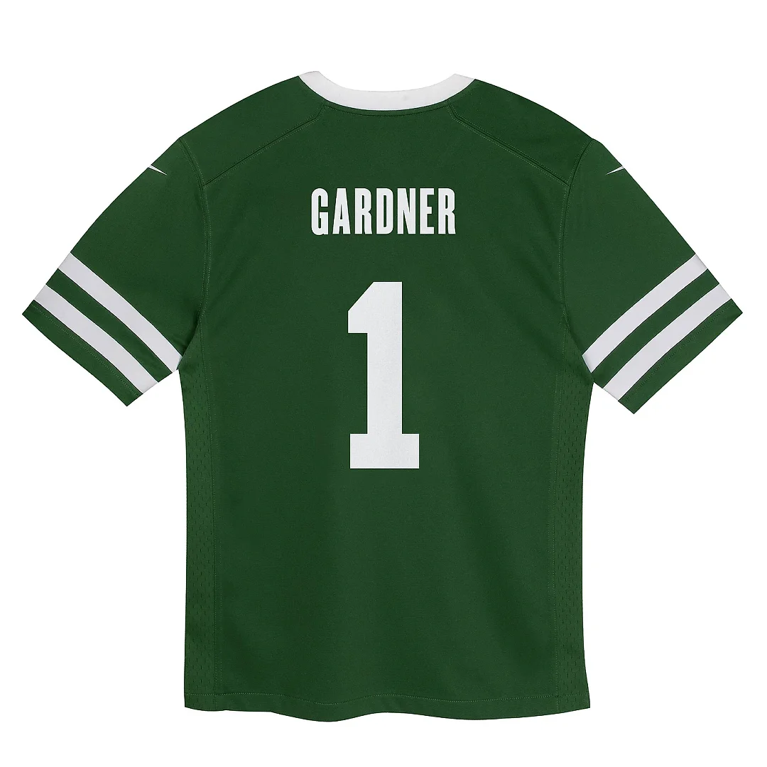 Zennovawear Preschool New York Jets Ahmad Sauce Gardner Legacy Green Game Jersey
