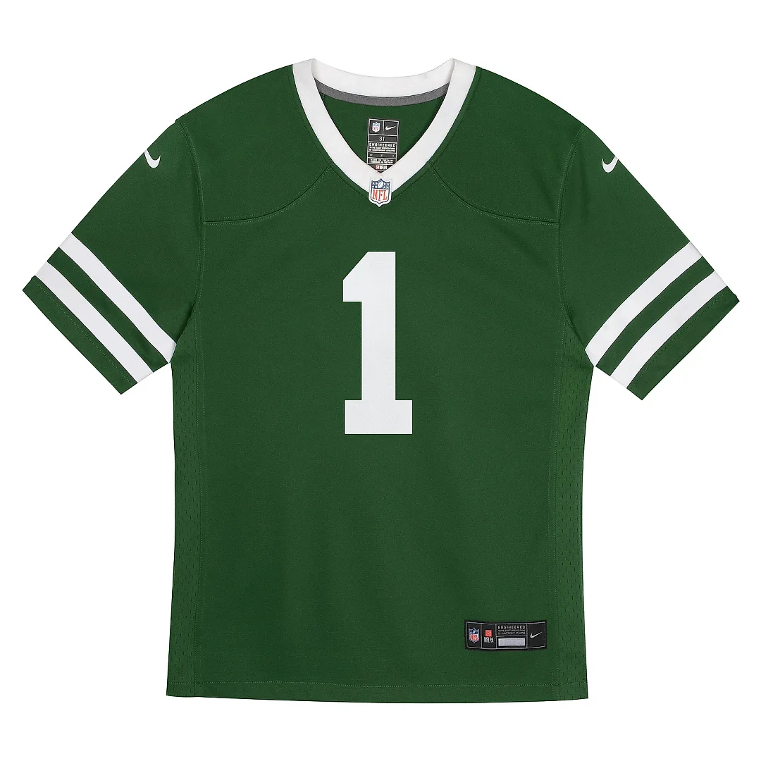 Zennovawear Preschool New York Jets Ahmad Sauce Gardner Legacy Green Game Jersey