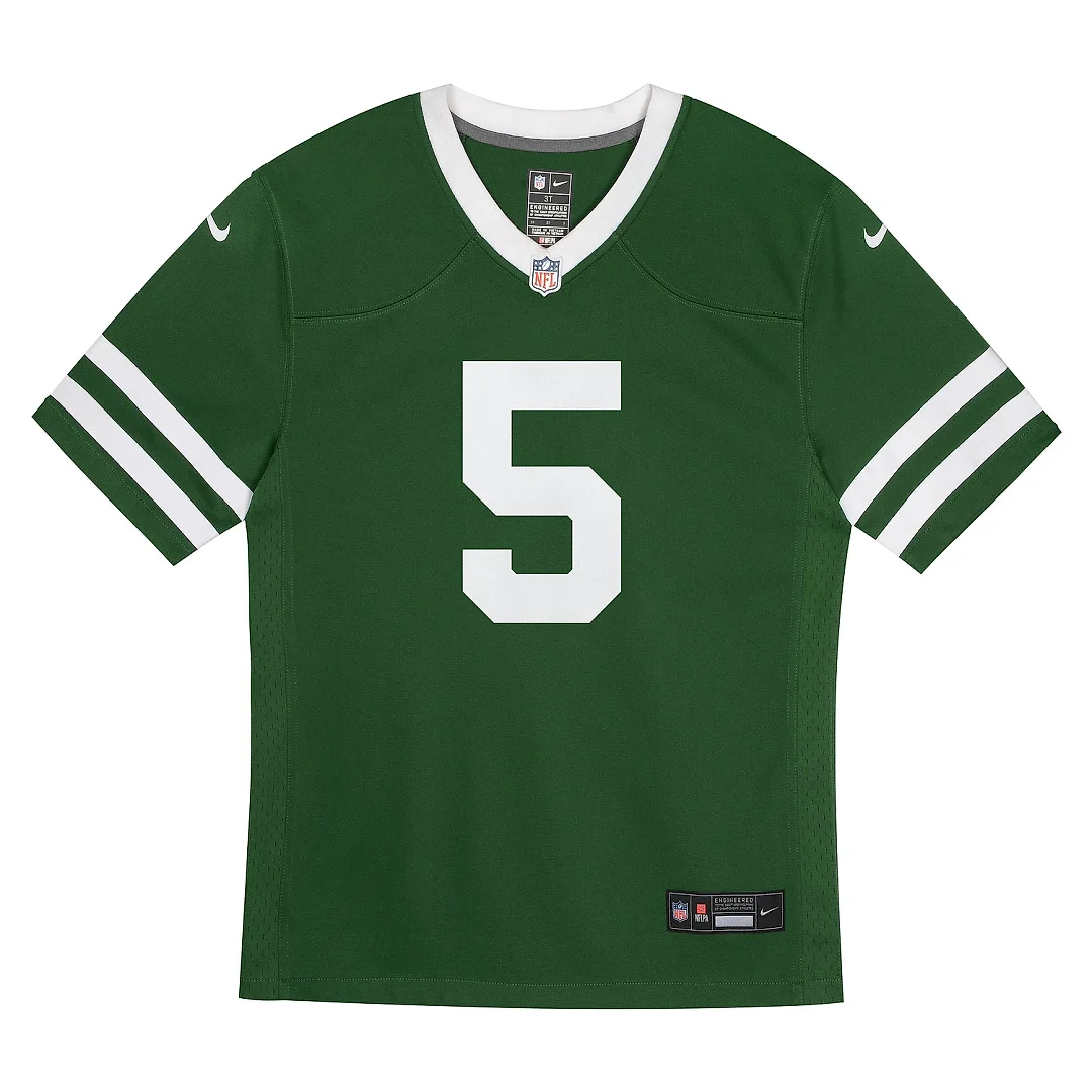 Zennovawear Preschool New York Jets Garrett Wilson Legacy Green Game Jersey