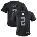 Zennovawear Ashton Jeanty Las Vegas Raiders Preschool Team Player Game Jersey - Black