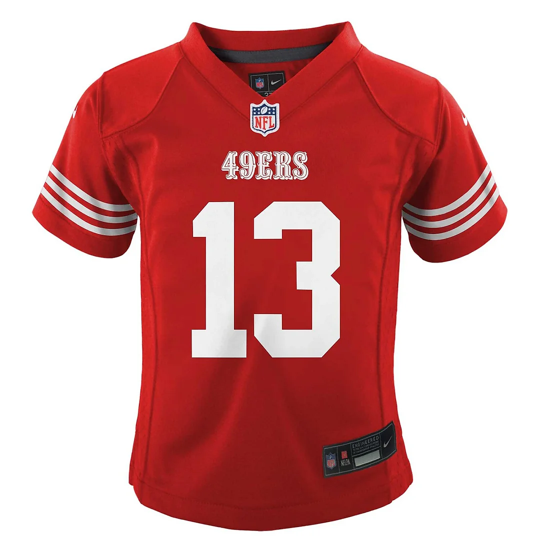 Zennovawear Brock Purdy San Francisco 49ers Preschool Player Game Jersey - Scarlet