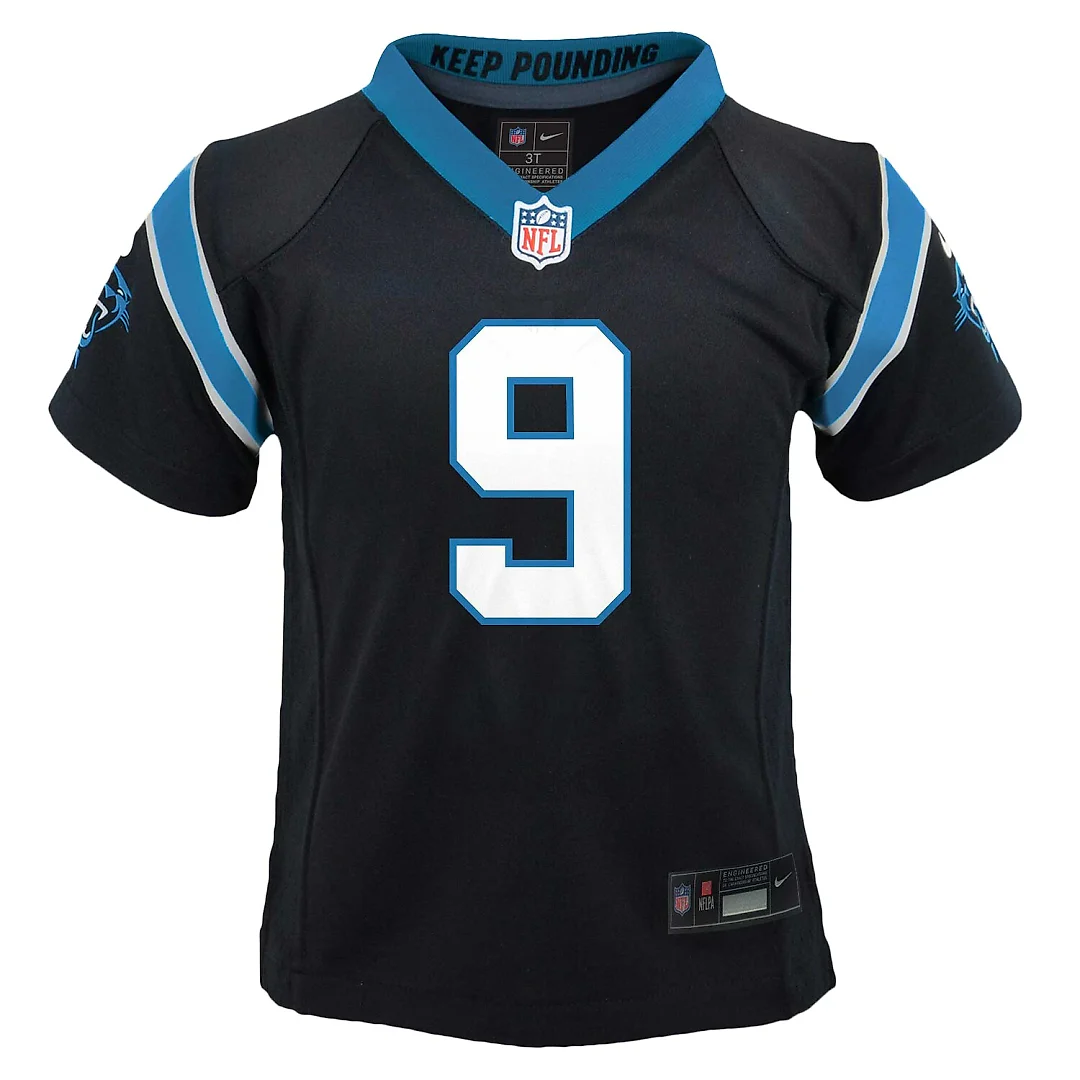 Zennovawear Bryce Young Carolina Panthers Preschool Player Game Jersey - Black