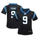 Zennovawear Bryce Young Carolina Panthers Preschool Player Game Jersey - Black