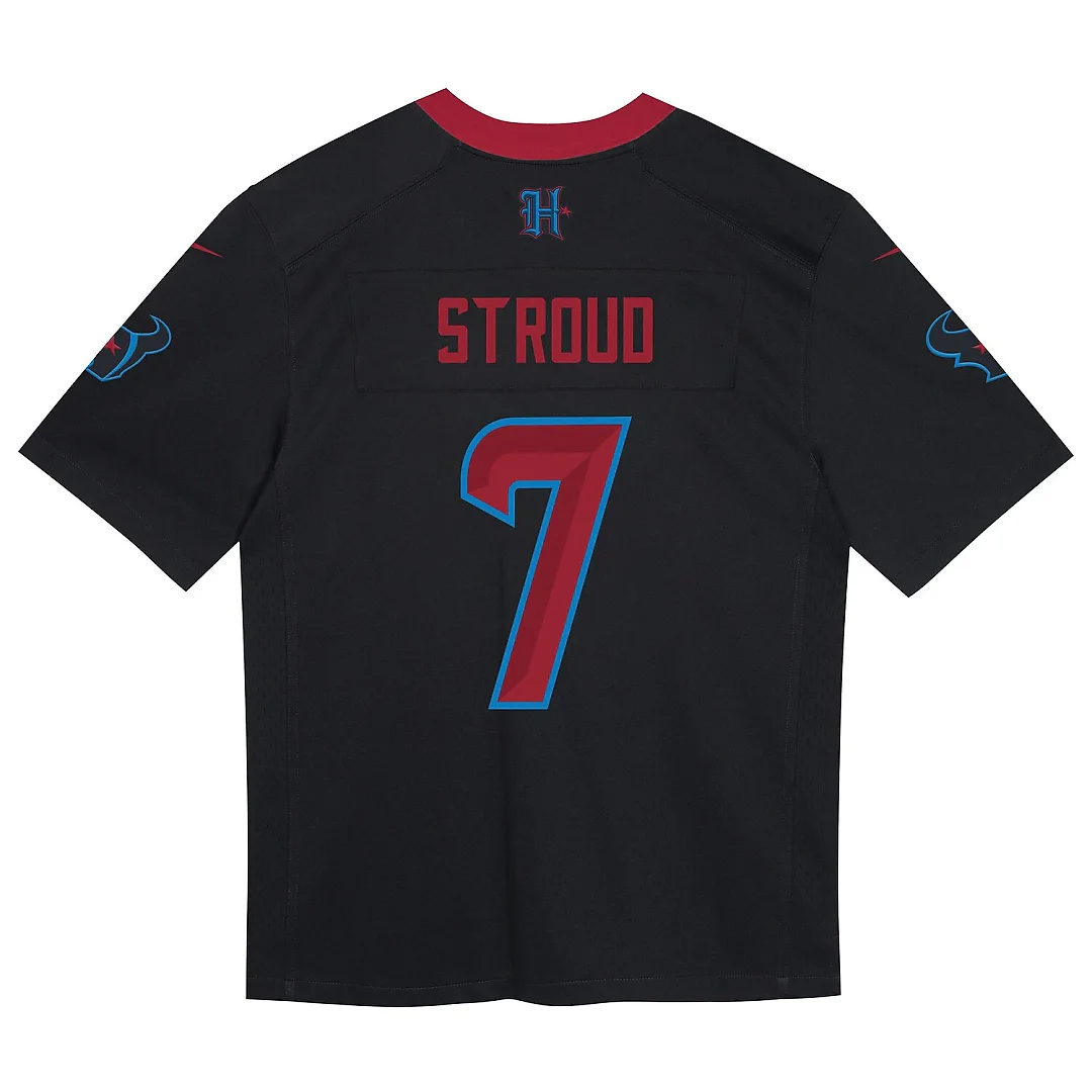 Zennovawear C.J. Stroud Houston Texans Preschool Alternate Player Game Jersey - Navy