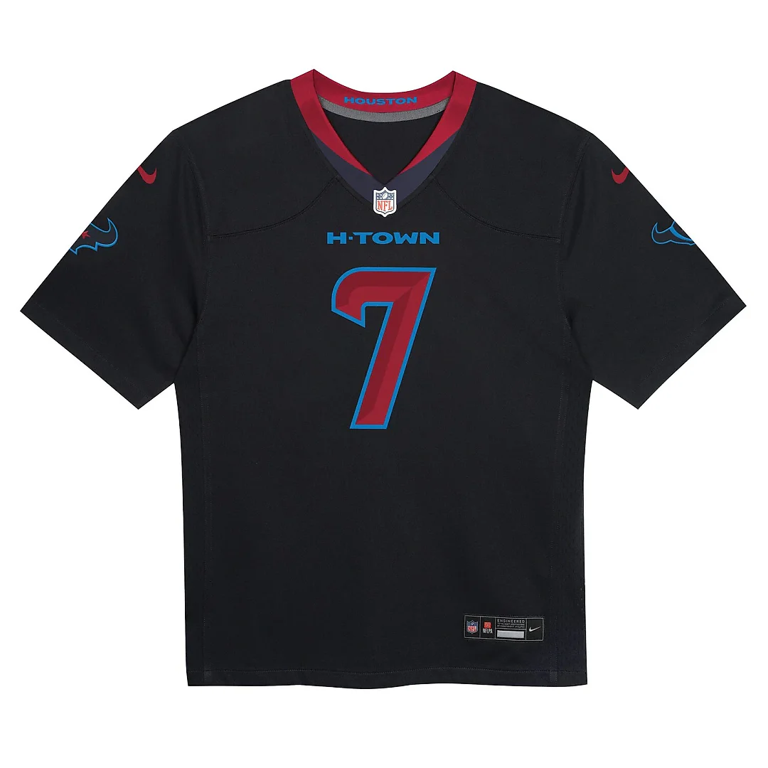 Zennovawear C.J. Stroud Houston Texans Preschool Alternate Player Game Jersey - Navy