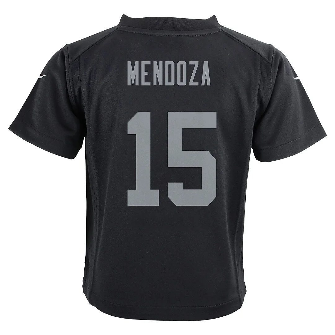 Zennovawear Fernando Mendoza Las Vegas Raiders Preschool Team Game Player Jersey - Black